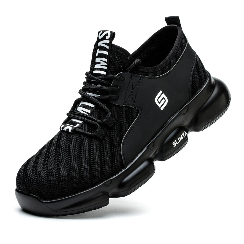 832 Airwalk Black Safety Shoes