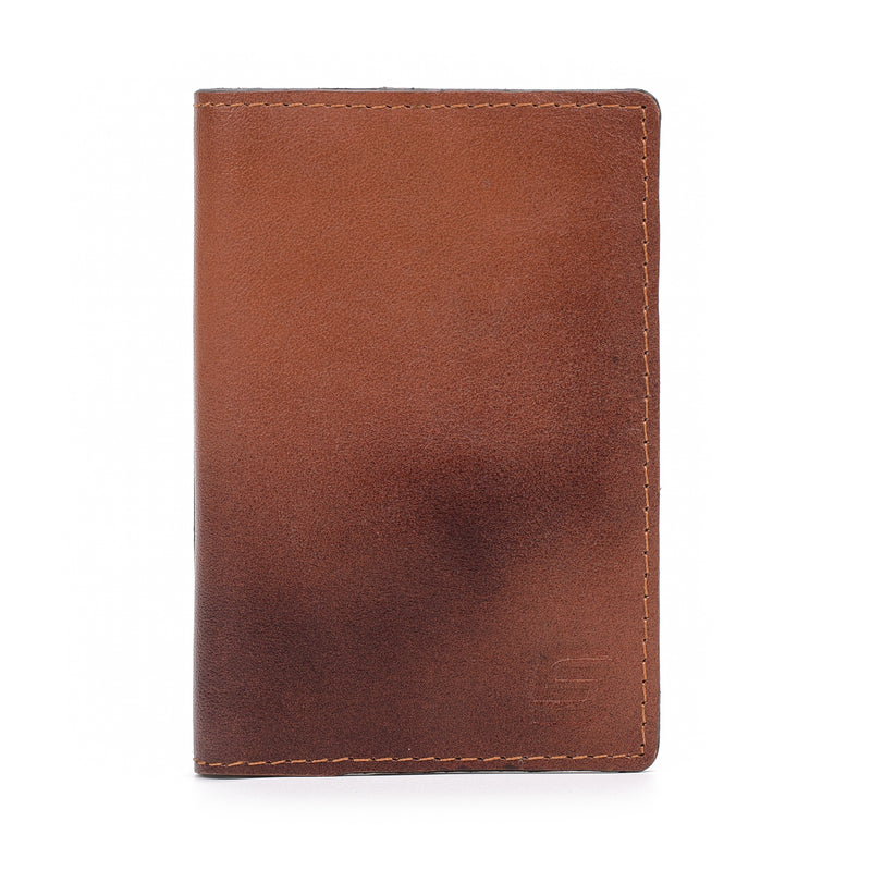 Men's Genuine Leather Long Wallet Tan Color Handcrafted in Pakistan