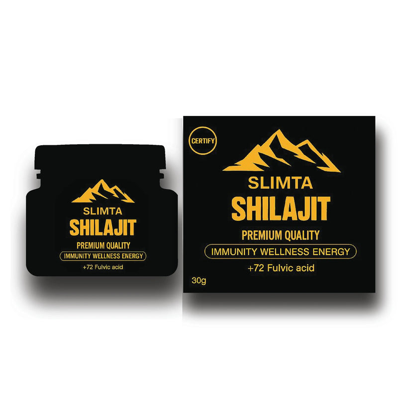 SLIMTA Pure Himalayan Shilajit Resin from Pakistan, 40g