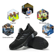 2092 S Series Grey Safety Shoes - SLIMTA