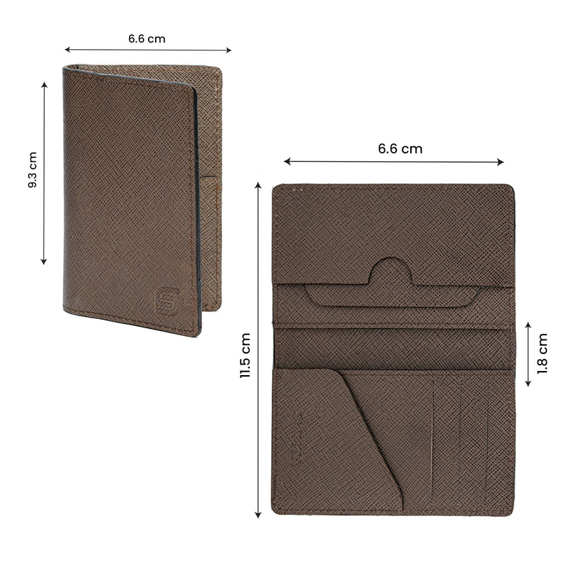 SLIMTA Genuine Leather Wallet for Men | Minimalist Card Holder