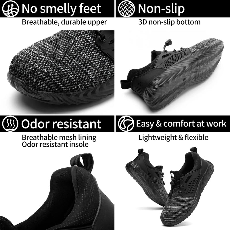 223 Ryder Grey Safety Shoes