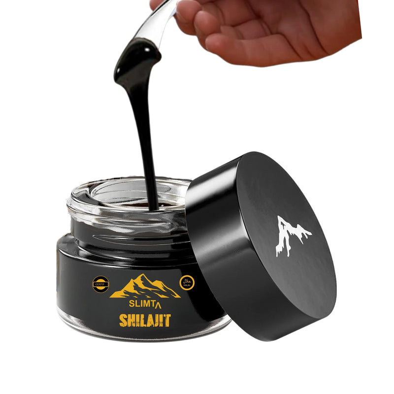 SLIMTA Pure Himalayan Shilajit Resin from Pakistan, 40g
