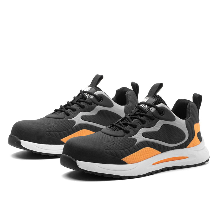 Composite Defender Orange Safety Shoes