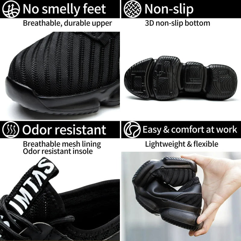 832 Airwalk Safety Shoes - SLIMTA
