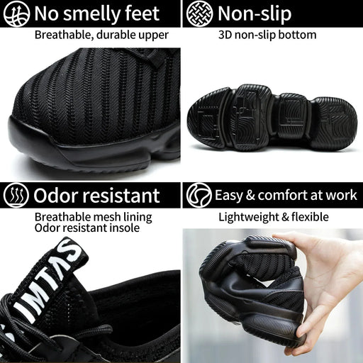 832 Airwalk Safety Shoes - SLIMTA