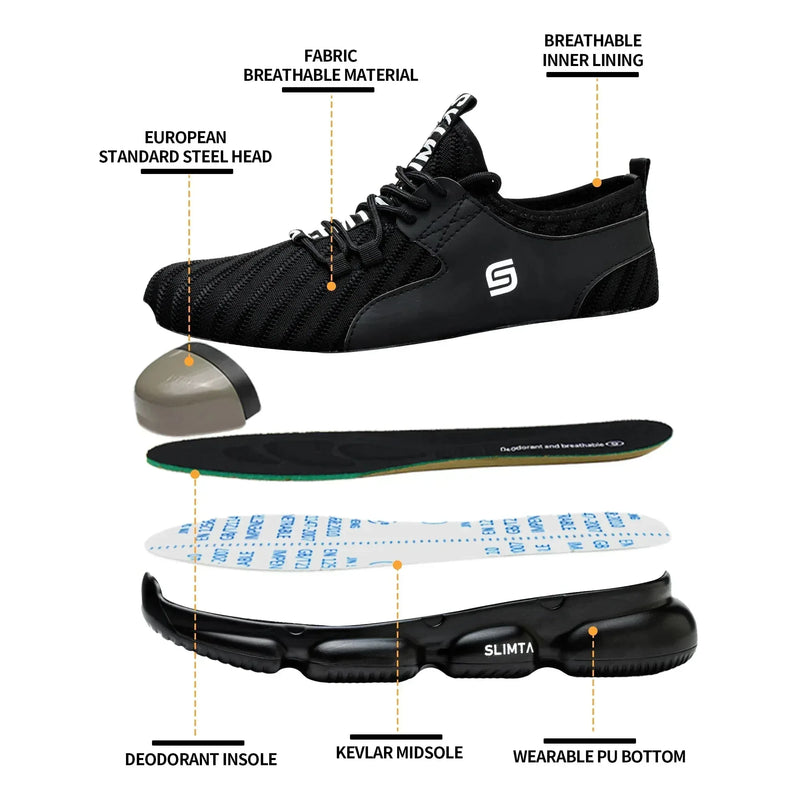 832 Airwalk Safety Shoes - SLIMTA