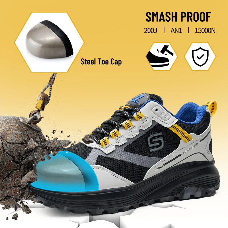 Lightweight Safety Shoes | Durable, Comfortable & Slip-Resistant