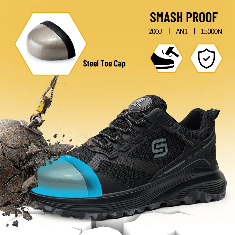 Lightweight Safety Shoes | Durable, Comfortable & Slip-Resistant