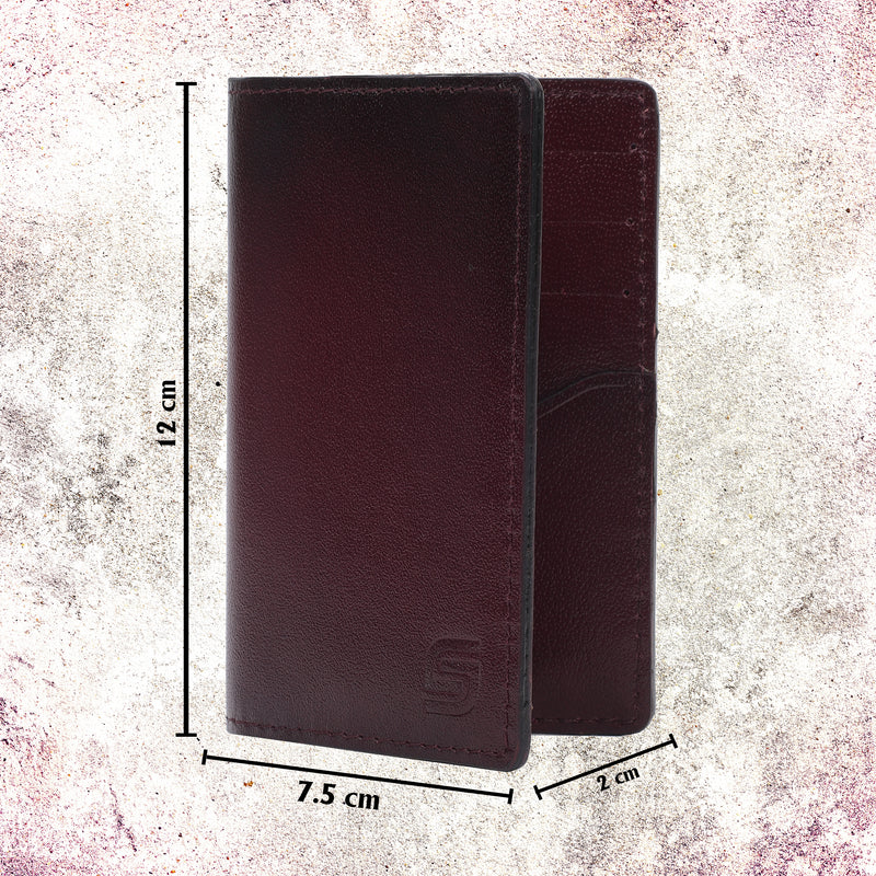 SLIMTA Genuine Leather Wallet for Men | Minimalist Card Holder