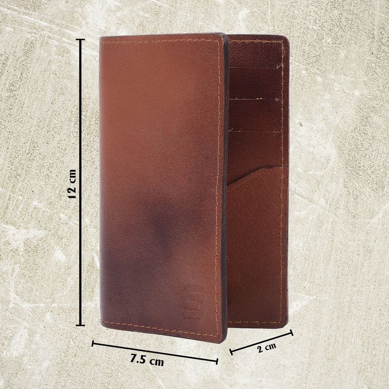 SLIMTA Genuine Leather Wallet for Men | Minimalist Card Holder
