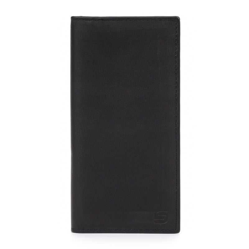 SLIMTA Men's Genuine Leather Wallet RFID Protected with 6 Card Slots