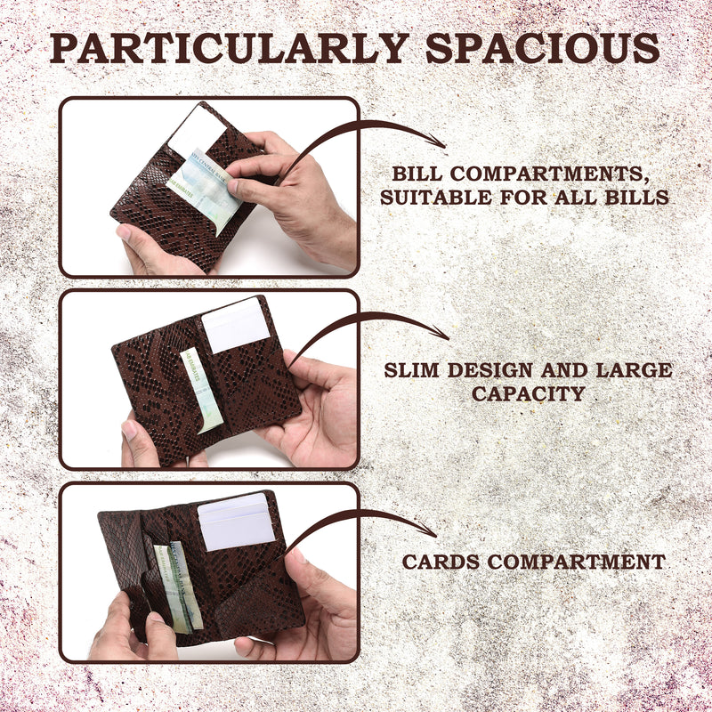 SLIMTA Genuine Leather Wallet for Men | Minimalist Card Holder