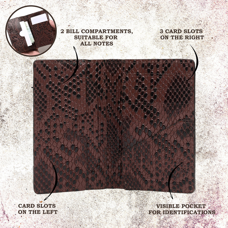 SLIMTA Genuine Leather Wallet for Men | Minimalist Card Holder