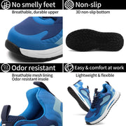 Blue Defender Protective Safety Shoes – Steel Toe & Durable - SLIMTA