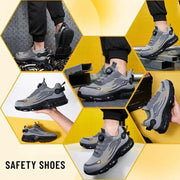 S804 Grey Safety Shoes - SLIMTA