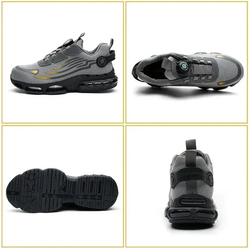 S804 Grey Safety Shoes - SLIMTA